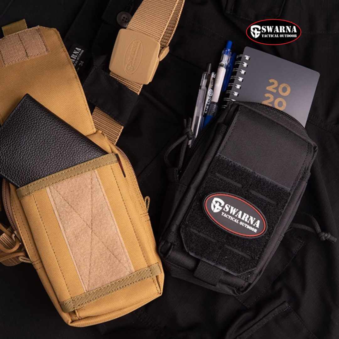 Tactical Waist Belt Pouch Black